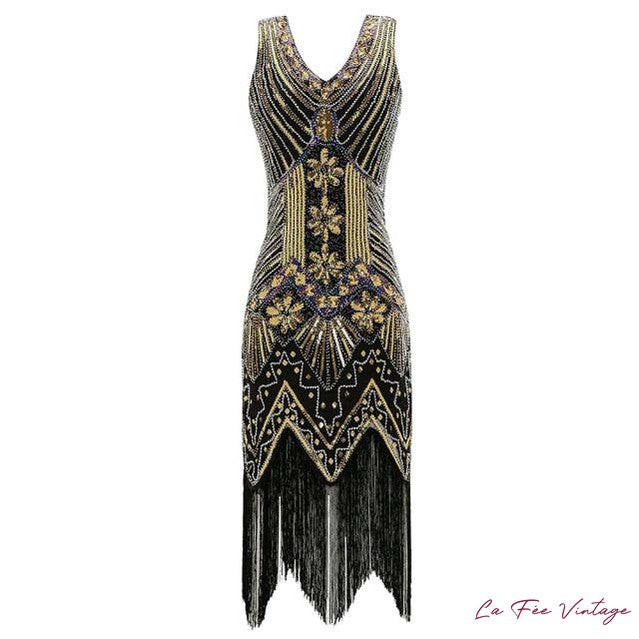 Robe longue année 20 gatsby | La Fée ...